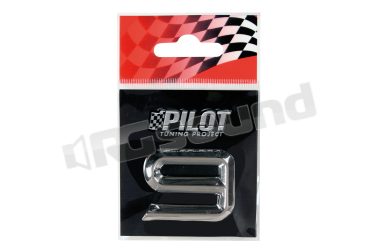 07096 Lettere, numeri e simboli adesivi - conf. 10 pz Pilot