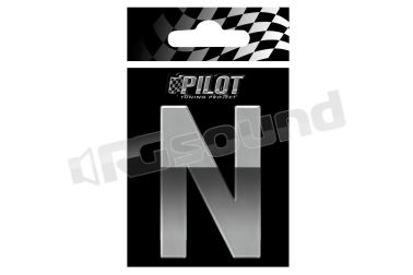 07123 Lettere, numeri e simboli adesivi - conf. 10 pz Pilot