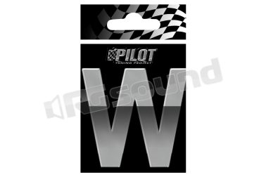 07132 Lettere, numeri e simboli adesivi - conf. 10 pz Pilot