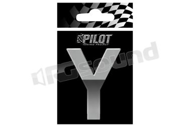 07134 Lettere, numeri e simboli adesivi - conf. 10 pz Pilot