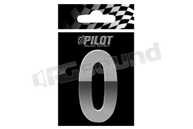 07136 Lettere, numeri e simboli adesivi - conf. 10 pz Pilot