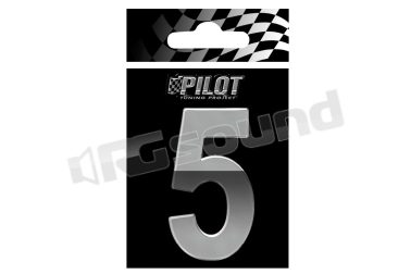 07141 Lettere, numeri e simboli adesivi - conf. 10 pz Pilot