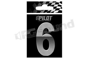 07142 Lettere, numeri e simboli adesivi - conf. 10 pz Pilot