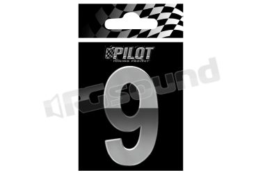 07145 Lettere, numeri e simboli adesivi - conf. 10 pz Pilot