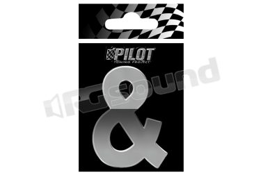 07146 Lettere, numeri e simboli adesivi - conf. 10 pz Pilot