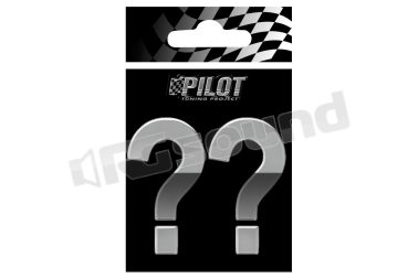 07148 Lettere, numeri e simboli adesivi - conf. 10 pz Pilot