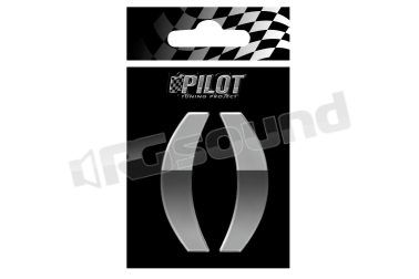 07154 Lettere, numeri e simboli adesivi - conf. 10 pz Pilot