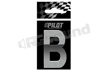 07161 Lettere, numeri e simboli adesivi - conf. 10 pz Pilot