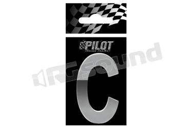 07162 Lettere, numeri e simboli adesivi - conf. 10 pz Pilot