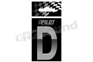 07163 Lettere, numeri e simboli adesivi - conf. 10 pz Pilot