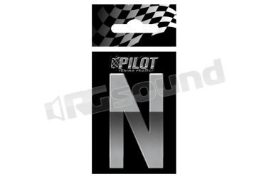 07173 Lettere, numeri e simboli adesivi - conf. 10 pz Pilot