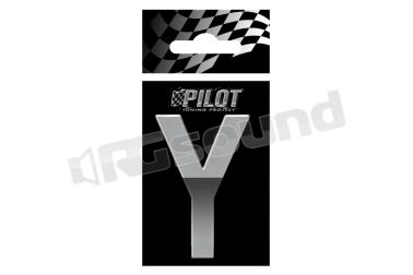 07184 Lettere, numeri e simboli adesivi - conf. 10 pz Pilot