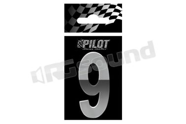 07195 Lettere, numeri e simboli adesivi - conf. 10 pz Pilot