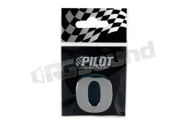 07875 Lettere, numeri e simboli adesivi - conf. 10 pz Pilot