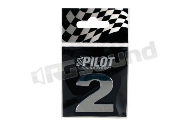 07889 Lettere, numeri e simboli adesivi - conf. 10 pz Pilot