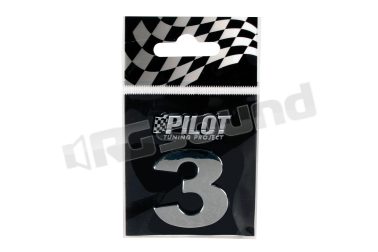 07890 Lettere, numeri e simboli adesivi - conf. 10 pz Pilot