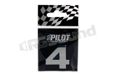 07891 Lettere, numeri e simboli adesivi - conf. 10 pz Pilot