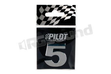 07892 Lettere, numeri e simboli adesivi - conf. 10 pz Pilot