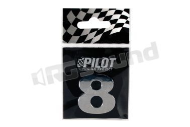 07895 Lettere, numeri e simboli adesivi - conf. 10 pz Pilot