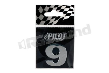 07896 Lettere, numeri e simboli adesivi - conf. 10 pz Pilot