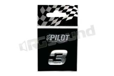 07940 Lettere, numeri e simboli adesivi - conf. 10 pz Pilot