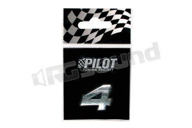 07941 Lettere, numeri e simboli adesivi - conf. 10 pz Pilot