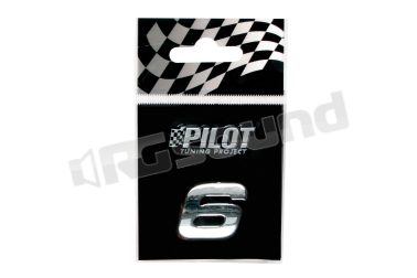 07943 Lettere, numeri e simboli adesivi - conf. 10 pz Pilot