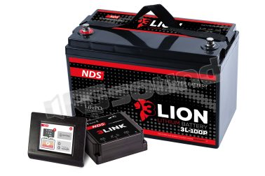 3L-100-P 3LION – BATTERIA AL LITIO 12V-100Ah con BMS da 150A + 3LINK e Display NDS DOMETIC