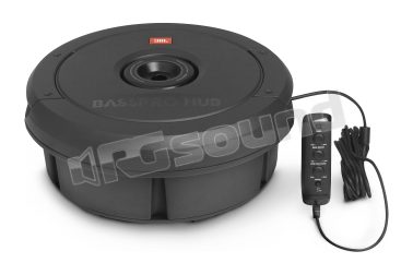 BASSPRO HUB subwoofer da 28cm con amplificatore da 200 Watt, dedicato per vano della ruota di scorta JBL