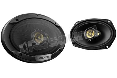 KFC-S6976EX altoparlanti coassiali ellittici 6x9'' a 3 vie con griglie protettive Kenwood