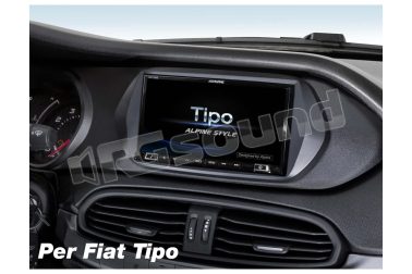 iLX-702-TIPO monitor custom-fit per Fiat Tipo con Bluetooth, DAB+, Android Auto, Apple CarPlay e recupero comandi al volante Alpine