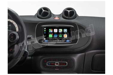 iLX-702SM-OEM SCREEN per SMART Fortwo (453), finitura di colore nero con centralina per Monitor OEM Alpine