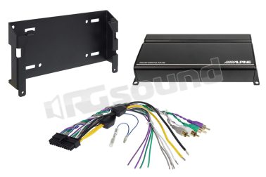 KTA-450 amplificatore compatto per potenziare l'audio delle sorgenti originali e aftermarket Alpine