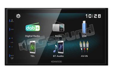 DMX125DABA0 Monitor 6,8" WVGA con radio DAB+ e antenna Kenwood