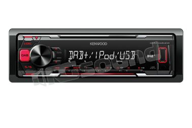 KMM-DAB403A0 autoradio 1Din con Tuner DAB+ e antenna inclusa nella confezione Kenwood