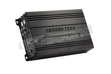 GZHA MINI FOUR 24V amplificatore a 4 canali con circuito di classe D ad alta efficienza 24 V Ground Zero