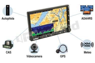 P1MK350AAM EKP V - Navigatore GPS avionico con display 7'' AV Map