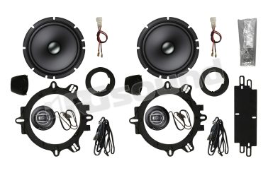 TS-PEUGEOT-208 kit custom-fit per la sostituzione degli altoparlanti di serie su Peugeot 208 dal 2012 al 2019 Pioneer