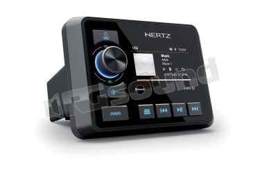 HMR 20 Ricevitore multimediale nautico con tuner RDS e DAB + Ready Hertz