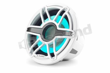 M7-12IB-S-GwGw-i-4 subwoofer marino da 30cm con illuminazione a LED, griglia sportiva e finitura bianca JL Audio