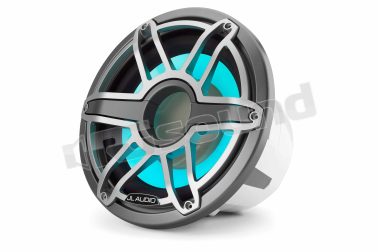 M7-12IB-S-GmTi-i-4 subwoofer marino da 30cm con illuminazione a LED, griglia sportiva e finitura titanio JL Audio