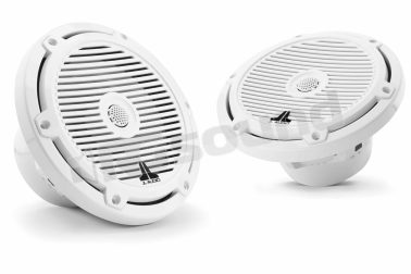 M3-770X-C-Gw altoparlanti coassiali marini 20cm (70 Watt, 4 Ohm) con griglie classiche bianco lucido JL Audio