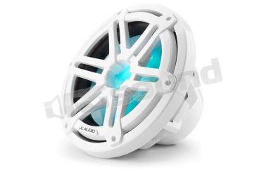 M3-10IB-S-Gw-i-4 subwoofer marino da 25cm (175 W, 4 Ohm) - Griglia sportiva bianco lucido con illuminazione LED JL Audio