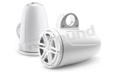 M3-770ETXv3-Gw-S-Gw altoparlanti coassiali a torre da 7,7 pollici - griglia sportiva finitura bianco lucido JL Audio