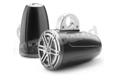 M3-770ETXv3-Sb-S-Gm altoparlanti coassiali a torre da 7,7 pollici - griglia sportiva finitura grigio metalizzato JL Audio