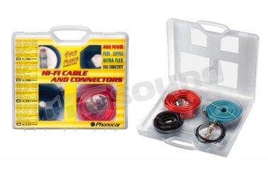04286 Set di cavi e accessori per amplificatore Phonocar