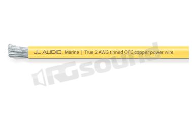 XM-YPW2-50 cavo alimentazione 2 AWG, bobina da 15,2 metri - colore giallo JL Audio