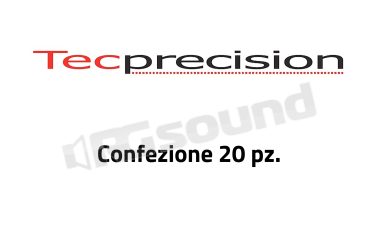 TC-A04 teminale ad anello 12 - 10 AWG, diametro. 8,4 mm. Confezione 20 pz Tecprecision