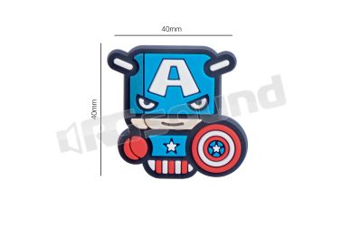 K3004 profumatore Captain America da bocchetta con 2 ricariche Ocean Simoni Racing