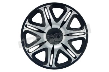 NAS/15SB-R copricerchio 15'' Nascar Silver Black Simoni Racing